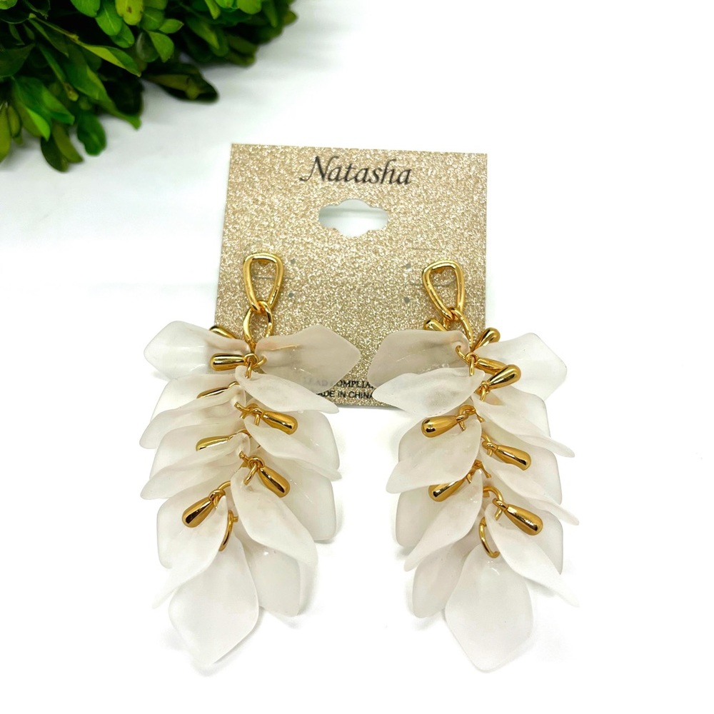 NWT Natasha Chandelier Earrings